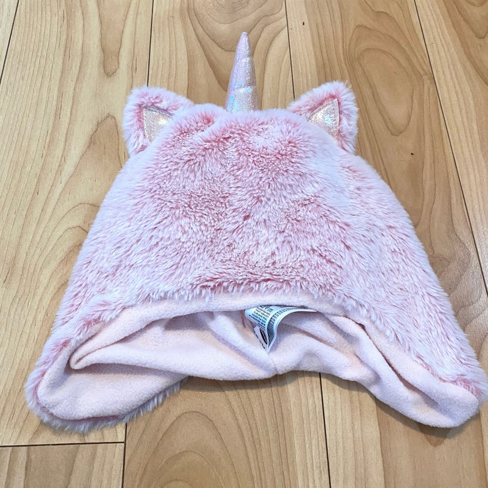 Old Navy Sm-Med Pink Unicorn winter hat